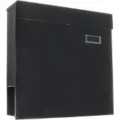 Rottner Briefkasten Kensington, Stahlblech schwarz