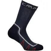 CMP 3i97277 Trekking Poly Medium Socks Blau,Schwarz EU 39-42 Mann