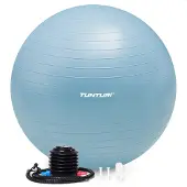 Tunturi Gym Ball - Fitnessball reissfest ABS 75 cm Hellblau