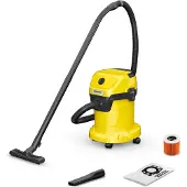 Kärcher Nass-/Trockensauger WD 3 V-17/4/20, 1000 W, 17 l, Patronenfilter, gelb