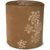 Essenza Hocker Lauren Pouf Cinnamon (ø40 x 43 cm)