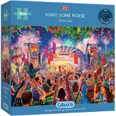 Gibsons Puzzle Gibsons 1000 Teile machen etwas Lärm | 2 Stk