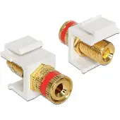 DeLOCK 86304, Gold, Rot, Weiß, 16,3 mm, 28,8 mm, 22,3 mm