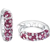Prinzessin Lillifee Ohrschmuck für Mädchen, 925 Sterling Silber, Preciosa