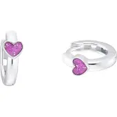 Prinzessin Lillifee Ohrschmuck für Mädchen, 925 Sterling Silber, Zirkonia (synth.) | Herz
