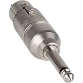 Neutrik - 3-Polige Xlr-Weiblich Auf Mono 1/4"-Stecker