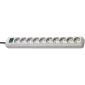 Brennenstuhl Eco-line 10 Steckdosen Mit Schalter Mehrfachsteckdose