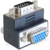 DeLOCK Adapter VGA Buchse auf VGA Stecker 90ø