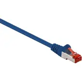 Goobay 68275, 30 m, Cat6, S/FTP (S-STP), RJ-45, RJ-45, Blau