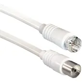 S-Impuls S/CONN maximum connectivity Antennenkabel, 100% geschirmt, F-Stecker auf Koax-Kupplung, RG 59, > 80