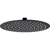 Creavit Regendusche Kopfbrause rund Schwarz matt Ø 40 cm