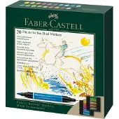 Faber-Castell - India ink PAP Dual Marker (20 pcs) (162020)