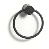Aquanova Handtuchring Nero Black