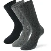 Lenz No Pressure Half Socks 3 Pairs Grau EU 43-46 Mann