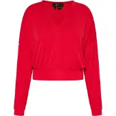Faina Cropped T-shirt à manches longues