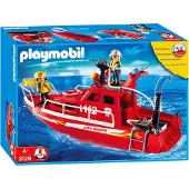 Playmobil 3128 - Fire Rescue Boat with Pump