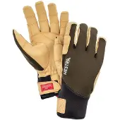 Hestra Ergo Grip Tactility 5-Finger Handschuhe braun/beige