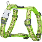 Big Buy Cooking Hundegeschirr Rot Dingo STYLE MONKEY LIME GREEN 36-54 cm 30-48 cm