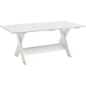 HAY - Crate Dining Table, L 180 cm, white