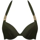 Marlies Dekkers Badmode Push Up Bikini BH Royal Navy | Grösse: 70C | Farbe: Khaki