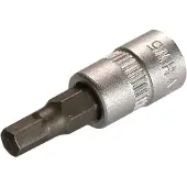 SW-Stahl IE/4-4 Innensechskanteinsätze 1/4 Antrieb, 4 mm