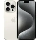 Apple iPhone 15 Pro , 15,5 cm (6.1"), 2556 x 1179 Pixel, 256 GB, 48 MP, iOS 17, Titan, Weiß