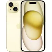 Apple iPhone 15 , 15,5 cm (6.1"), 2556 x 1179 Pixel, 512 GB, 48 MP, iOS 17, Gelb