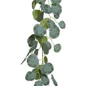Everlands Künstliche Pflanzengirlande 180cm Eukalyptus Blättergirlande Hängedeko Tischdeko