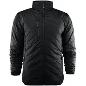 James Harvest Sportswear Harvest Deer Ridge Jacke, leicht wattiert, beschichtet, verstaubare Kapuze, 2-Wege-Reißverschluss, packbar