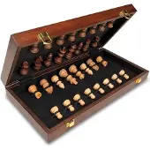 Cayro Faltbares Marketerie-schach Plus Brettspiel