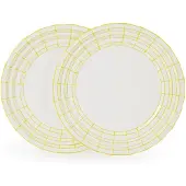 Pols Potten Teller Digi Yellow L (2er-Set)