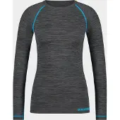 Poederbaas Unterhemd Superior Thermal Damen Black Grey-S