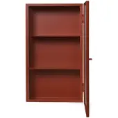 Ferm Living Haze Hängeschrank Oxide Red - , Rot, Metall
