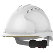 Jsp Kulta Schutzhelm EVO3 Revolution, EN 397, gelb, PE, 6-Punkt-Gurtband, Drehradverschluss, ca. 375 g