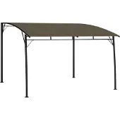 The Living Store Garten-Sonnenschutz 3x3x2,55 m Taupe