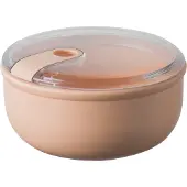 Omada Brotdose Pull Box Rund Pink 750 ml