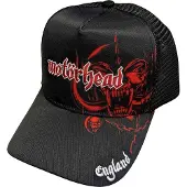 Motorhead England Red Warpig Mesh-Back Cap