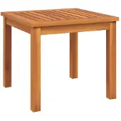 vidaXL Couchtisch 40x40x36 cm Massivholz Akazie