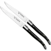 Laguiole En Aubrac , 22C99BUIH, 2-teiliges Steakmesserset, Büffelhorn