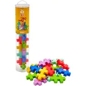 Plus plus 9603431 - 15 Kreativ Bausteine BIG Tropical