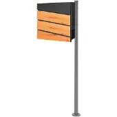 ML-Design | Stehender Briefkasten Indy rechts cm | NADUVI