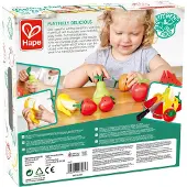 Hape Frisches Obstset Aus Holz 9 Stücke