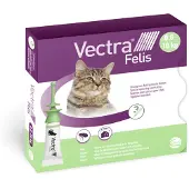 VECTRA Felis - 0,6 bis 10 kg - 3 Pipetten