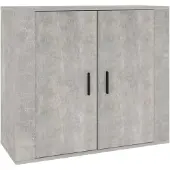 vidaXL Sideboard Betongrau 80x33x70 cm Holzwerkstoff