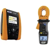 Ht instruments VDE Installationstester Combi G3 Touch Screen Erdungsmesszange T2100