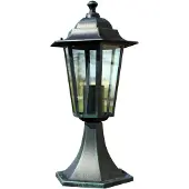 vidaXL Gartenlaterne Dunkelgrün/Schwarz Aluminium