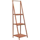 vidaXL Pflanzenständer Zedernholz 45x40x145 cm