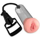 Pumpset! Transparente Penispumpe mit manueller Pumpfunktion | Mit Vagina-Öffnung Pump Worx 1 St Pumpe