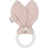 Jollein Bunny Ears Beißring, Wild Rose