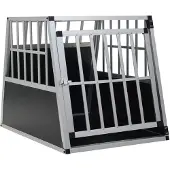 vidaXL Hundetransportbox mit Einzeltür 65 x 91 x 69,5 cm